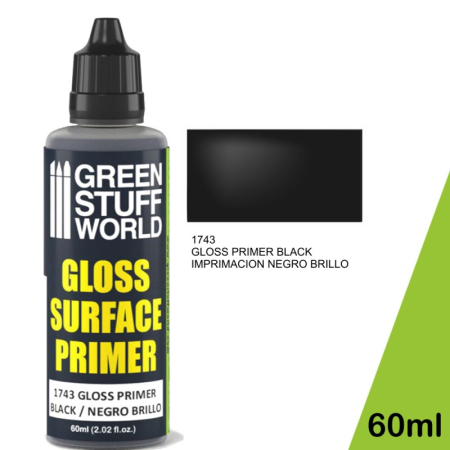 Vopsire, Weathering & Diorama - GSW - Gloss Black Primer 60ml