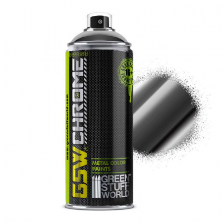 Vopsea spray - GSW - Black Chrome Spray Paint 400ml