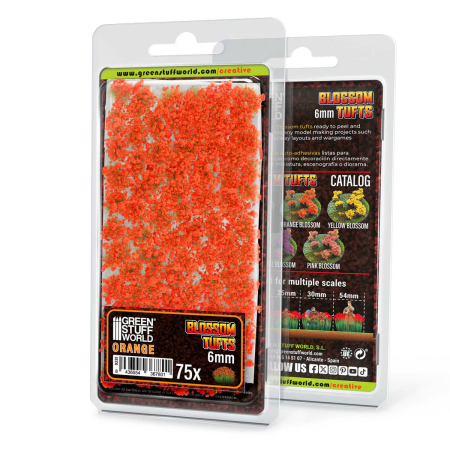 Vopsire, Weathering & Diorama - GSW - Blossom Tuft - Orange (Large Format)
