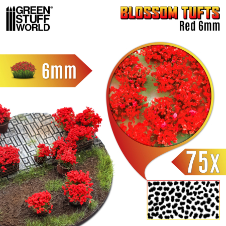 GSW - Blossom Tuft - Red (Large Format) [1]