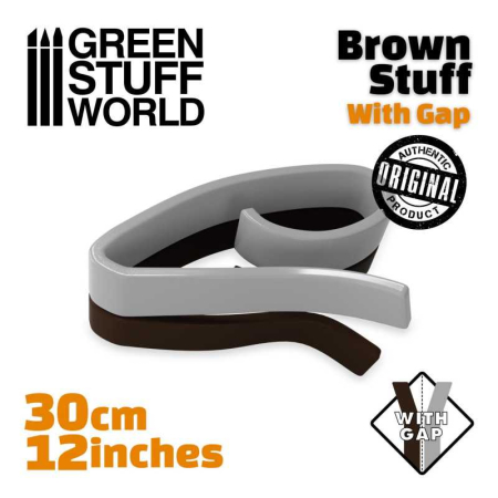Wargames & Boardgames - GSW - Brown Stuff Tape 12 Inches With Gap