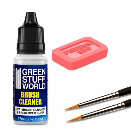 Intretinere Pensule - GSW - Brush Cleaner and Preserver Soap 17ml