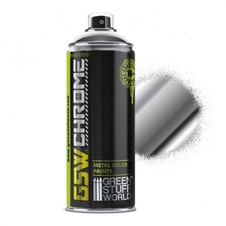Vopsea spray - GSW - Chrome Spray Paint 400ml