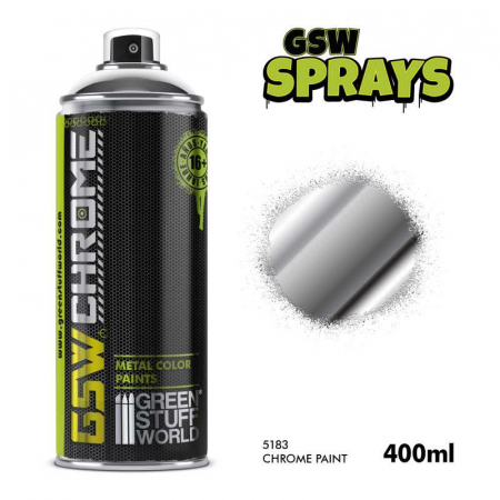 GSW - Chrome Spray Paint 400ml [1]