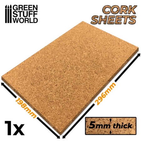 Altele - GSW - Cork Sheet In 5mm