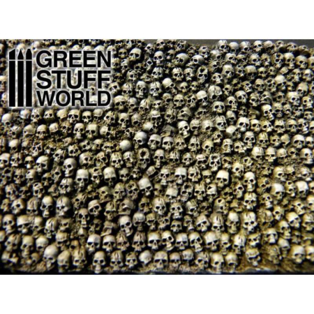 Wargames & Boardgames - GSW - Crunch Times - Stacked Skull Plates