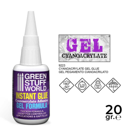 Adezivi - GSW - Cyanoacrylate Glue Gel 20Gr.