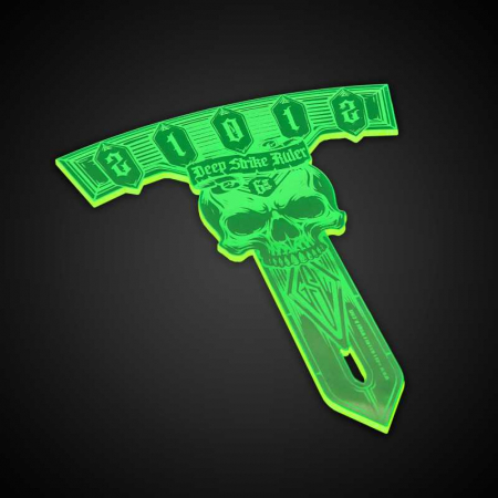 Wargames & Boardgames - GSW - Deep Strike Ruler Template 6" - Fluor Green