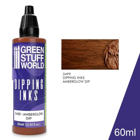 Vopsire, Weathering & Diorama - GSW - Dipping ink 60 ml - Amberglow Dip