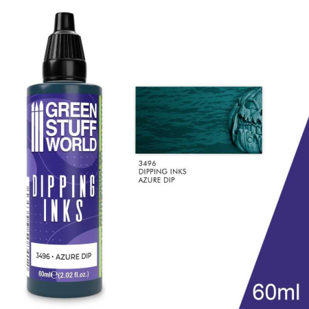 Vopsire, Weathering & Diorama - GSW - Dipping ink 60 ml - Azure Dip