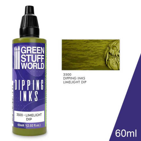 Vopsire, Weathering & Diorama - GSW - Dipping ink 60 ml - Limelight Dip