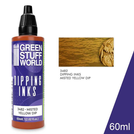 Vopsire, Weathering & Diorama - GSW - Dipping ink 60 ml - Misted Yellow Dip