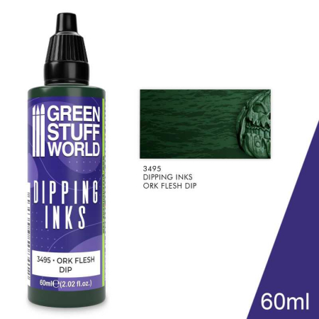 Vopsire, Weathering & Diorama - GSW - Dipping ink 60 ml - Ork Flesh Dip