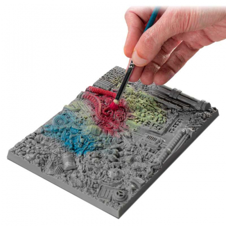 Accesorii pictura - GSW - Drybrush texture palette