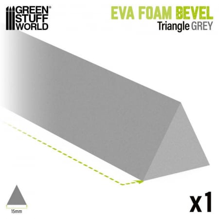 GSW - EVA foam bevels - Triangle 15 mm [2]