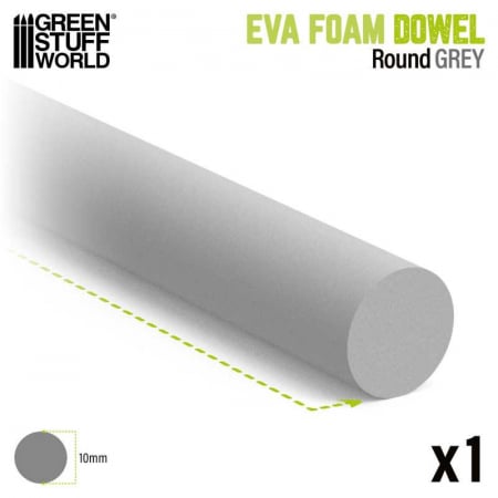 GSW - EVA foam dowels - Round 10mm [2]