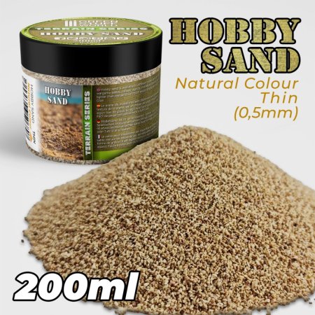 Materiale pentru sol - GSW - Thin Hobby Sand - Natural 200ml