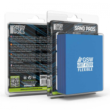 Scule & materiale - GSW - Flexible Sanding Pads 1200 grit