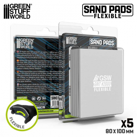 GSW - Flexible Sanding Pads 2000 grit [2]