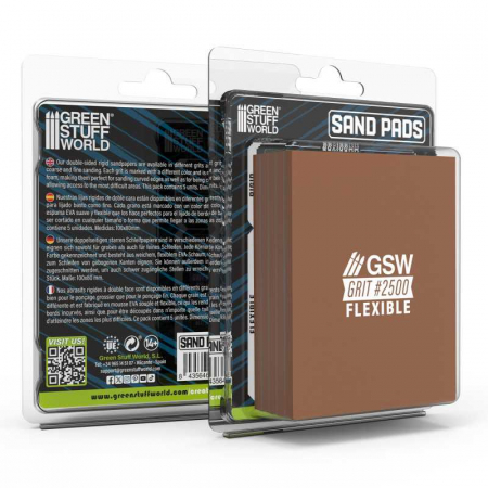 Scule & materiale - GSW - Flexible Sanding Pads 2500 grit