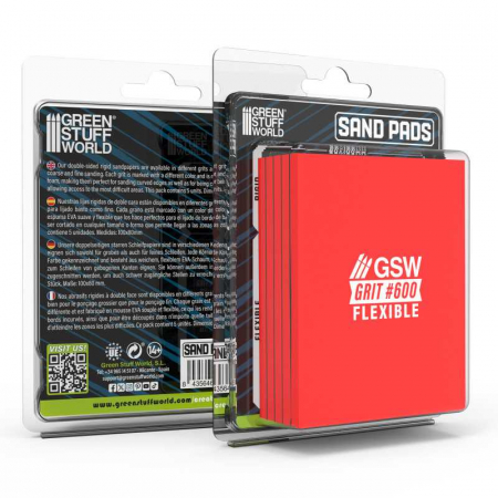 Scule & materiale - GSW - Flexible Sanding Pads 600 grit