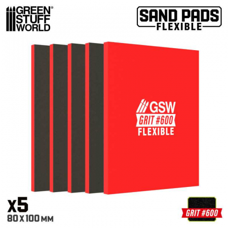 GSW - Flexible Sanding Pads 600 grit [1]