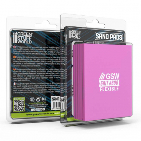 Noutati - GSW - Flexible Sanding Pads 800 grit