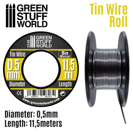 Accesorii figurine - GSW - Flexible tin wire roll 0.5mm