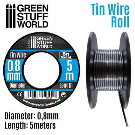 Scule & materiale - GSW - Flexible tin wire roll 0.8mm