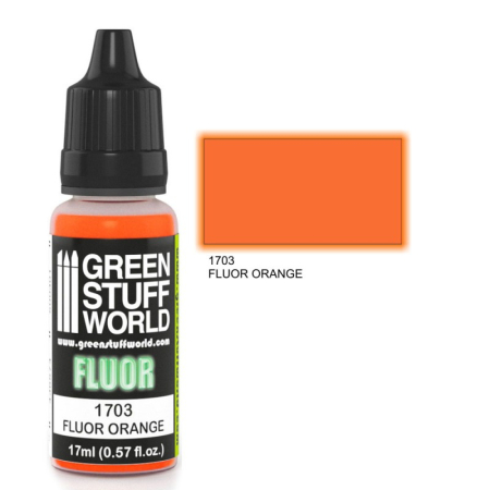 Fluorescent Paints - GSW - Fluor Paint ORANGE