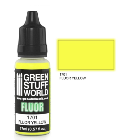 Green Stuff World - GSW - Fluor Paint Yellow