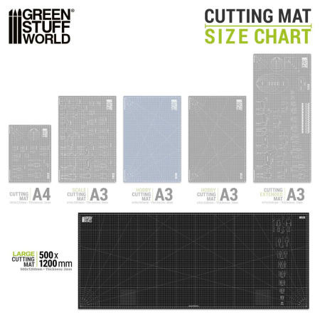 GSW - Foldable Large Cutting Mat - 50x120cm (2mm) [3]