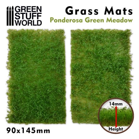 Covoare iarba - GSW - Grass Mat Cutouts - Ponderosa Green Meadow