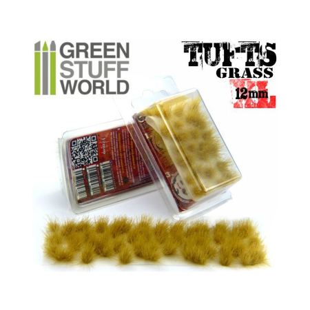 Accesorii diorama - GSW - Grass Tufts - 12mm Self-Adhesive - Beige