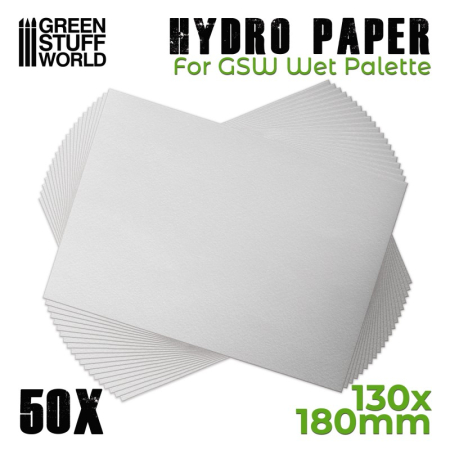 Vopsire, Weathering & Diorama - GSW - Hydro Paper X50