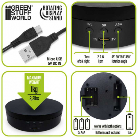 GSW - Rotating Display Stand 136mm [2]