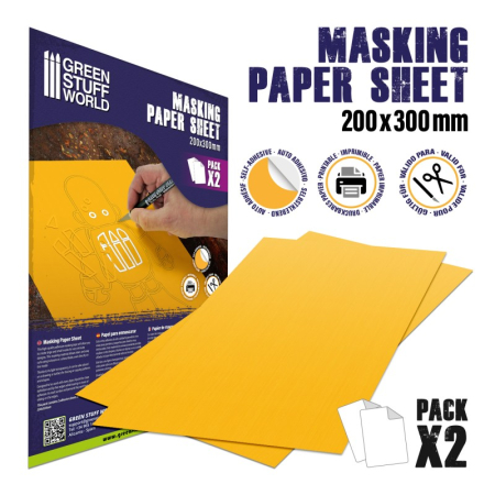Benzi mascare - GSW - Airbrush masking film
