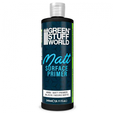 Primer - GSW - Matt Black Primer 240ml - Black