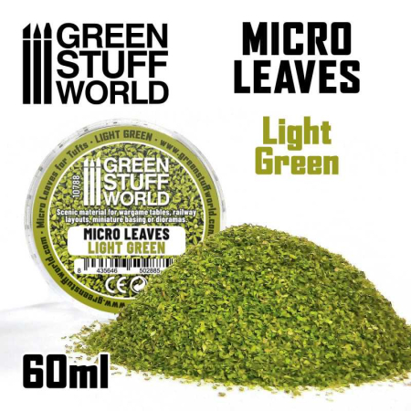 Accesorii diorama - GSW - Micro Leaves - Light Green Mix