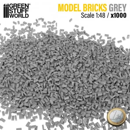 Accesorii Warhammer - GSW - Model Bricks - 1:48 Grey x1000