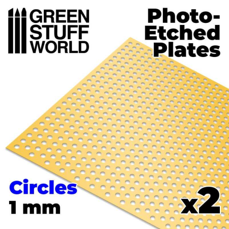 Seturi Photo Etch - GSW - Photo-etched Plates - Large Circles