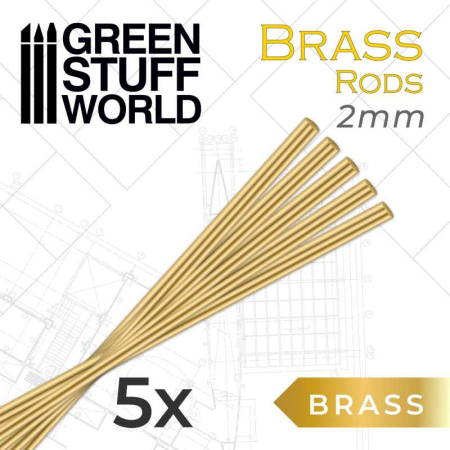Scule & materiale - GSW - Pinning Brass Rods 2mm