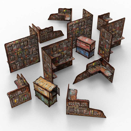 Noutati - GSW - Pre-Painted Foldable WTC terrain pack - Orks