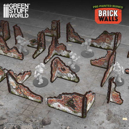 GSW - Pre-Painted Ruined - Brick Walls [1]