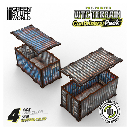 GSW - Pre-painted WTC Terrain - Container (Pack x4) [3]