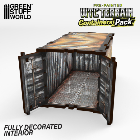 GSW - Pre-painted WTC Terrain - Container (Pack x4) [2]