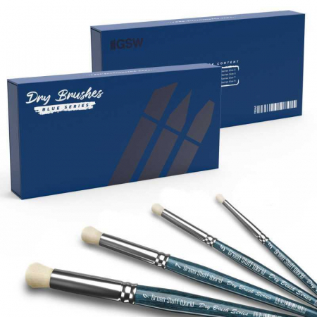Noutati - GSW - Premium Dry Brush Set - BLUE Series
