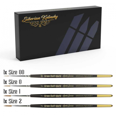 GSW - Premium Paint Brushes - GOLD SERIES [2]