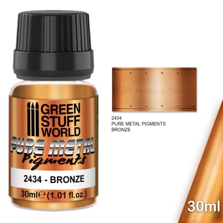 Pigmenti Super Metalici - GSW - Pure Metal - BRONZE pigments 30ml