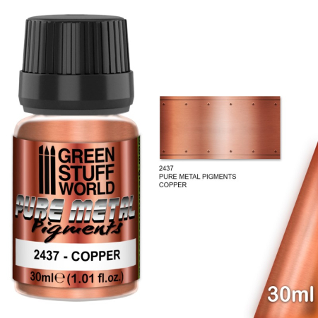 Pigmenti Super Metalici - GSW - Pure Metal - COPPER pigments 30ml